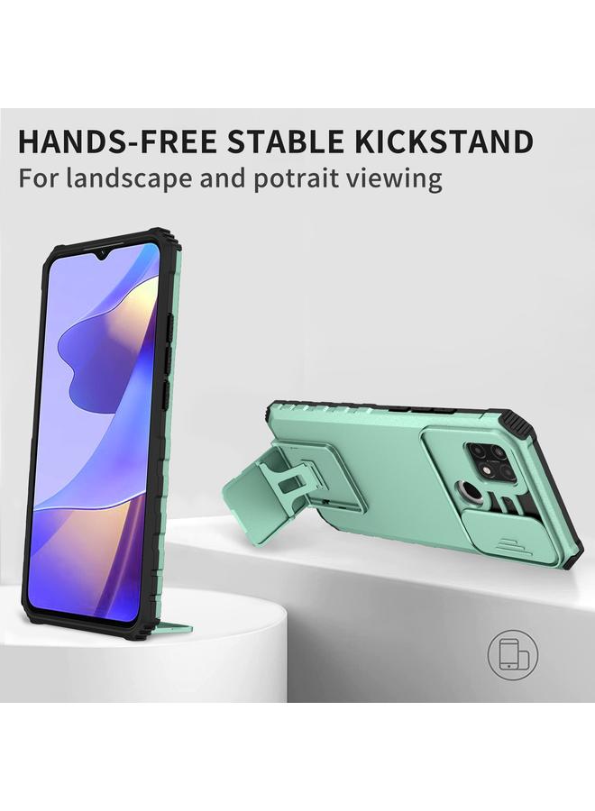 S-TOP Case For OPPO A15 Stereoscopic Holder Sliding Camshield Phone Case - Image 4
