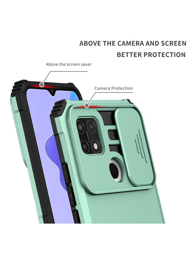S-TOP Case For OPPO A15 Stereoscopic Holder Sliding Camshield Phone Case - Image 3