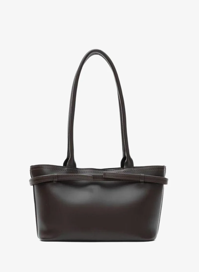 Shule Bags  Glove Shoulder Bag Dark Coffee. for Women | Best Price UAE