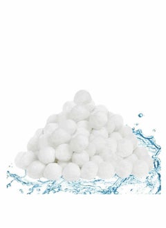 Excefore Filter Balls Poly sphere Reusable Filtration Balls Flow Clear Swimming Pool Water Alternative Filter Impurities 700g Alternative Filter Impurities 700g  - Image 1