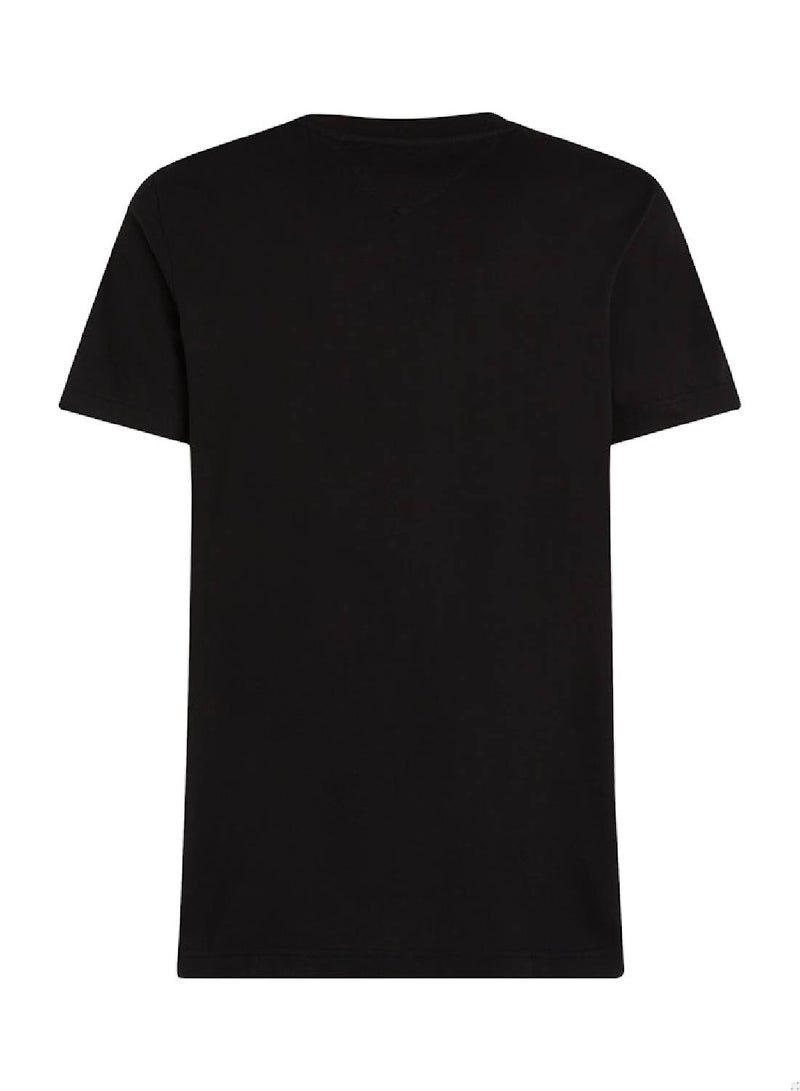 تومي هيلفيغر تيشرت بجيب مقوس - Image 5