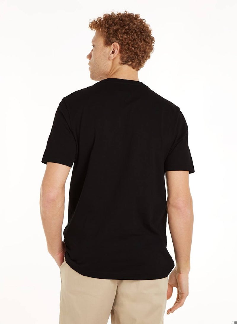 تومي هيلفيغر تيشرت بجيب مقوس - Image 3