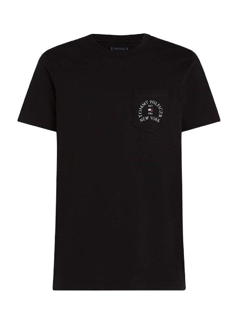 تومي هيلفيغر تيشرت بجيب مقوس - Image 2