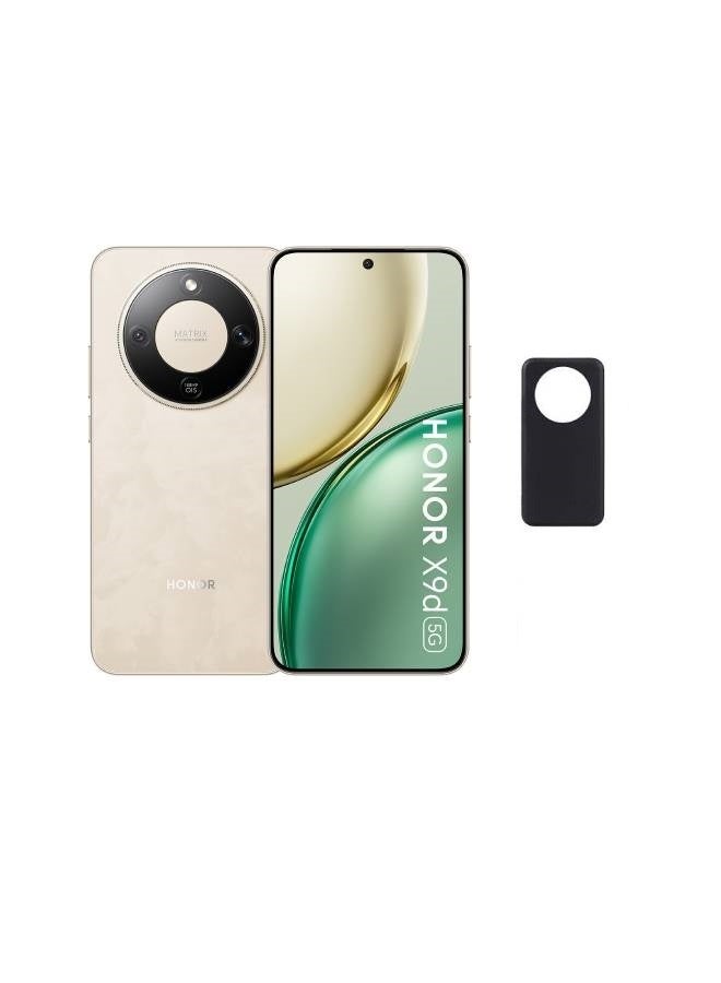 Honor X9d Dual SIM Sunrise Gold 12GB RAM 256GB 5G With Free Cover - Image 1