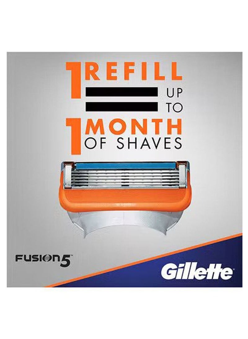 عبوات شفرات حلاقة فيوجن 5 للرجال ، عدد 4 - Image 3