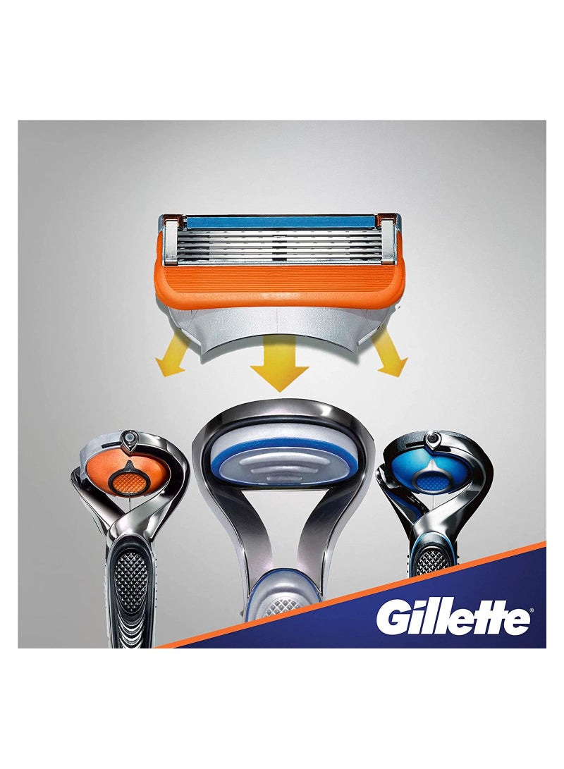 عبوات شفرات حلاقة فيوجن 5 للرجال ، عدد 4 - Image 4