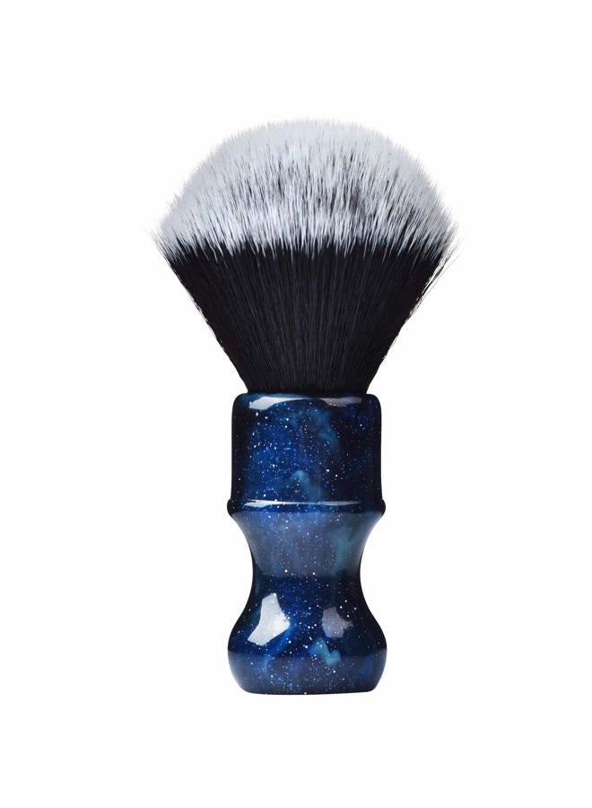 JEQUIL&CORENVEO Luxury Synthetic Shaving Brush With Aesthetic Resin Handle, 24mm Extra Dense Knot - Image 1