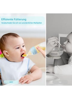 Termichy Baby Food Dispensing Spoon: Squeeze Feeder Dispenser For Baby - Self Feeding Bottle Spoon  - Image 3