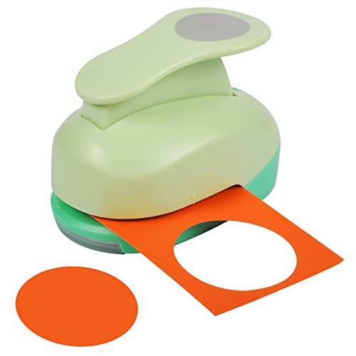 UCEC Hole Punch, Paper Punch, 1.5 Inch Circle Punch, Hole Puncher Shapes, Large Paper Punches for Crafting Scrapbooking Craft Handmade Cards Arts Fun Projects - Image 1