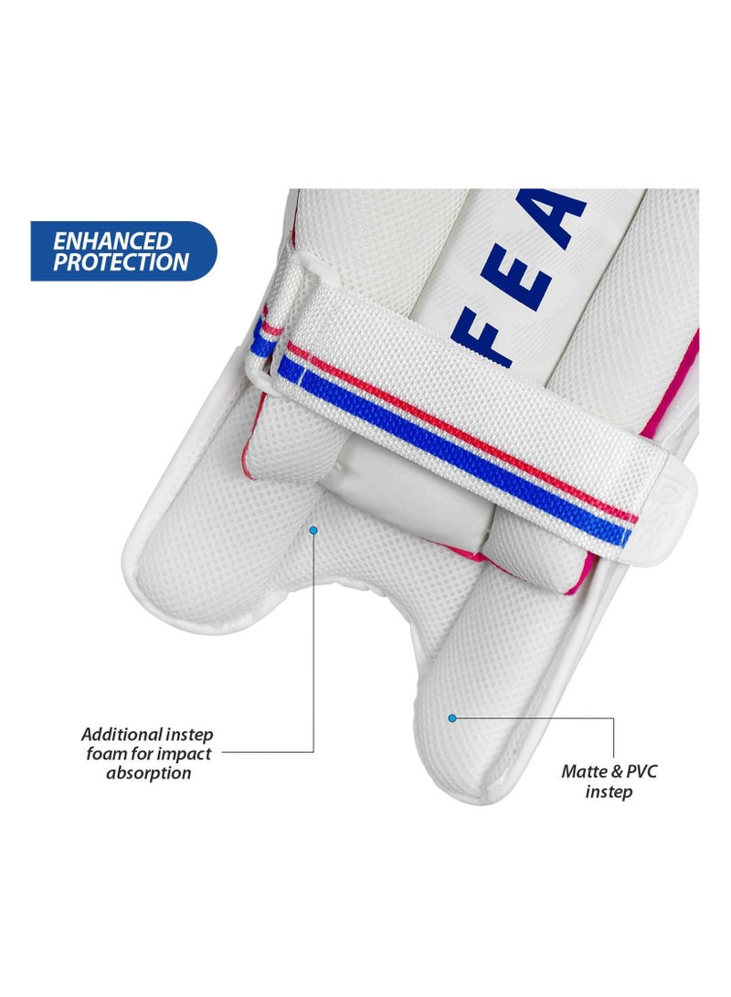 DSC DSC Intense Passion Cricket Batting Legguard | Men’s Right-Handed Pads | Lightweight HDF & Cane Construction | High-Density Foam Side Wing | Enhanced Comfort & Protection  - Image 5