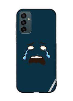 Protective Case Cover For Samsung Galaxy F23 Crying Face Design Multicolour