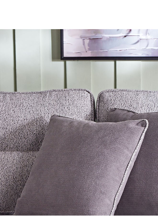 Home Box - Newark 3-Seater Fabric Sofa with 2 Cushions 83x88x196 cm - Image 1
