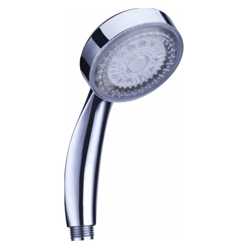 رأس دش LED بـ 7 ألوان مع مؤشر لدرجة الحرارة - مادة ABS مقاومة للتآكل - موصل G1/2 للحمام والمركبات الترفيهية والأطفال والحيوانات الأليفة والكبار - Image 1