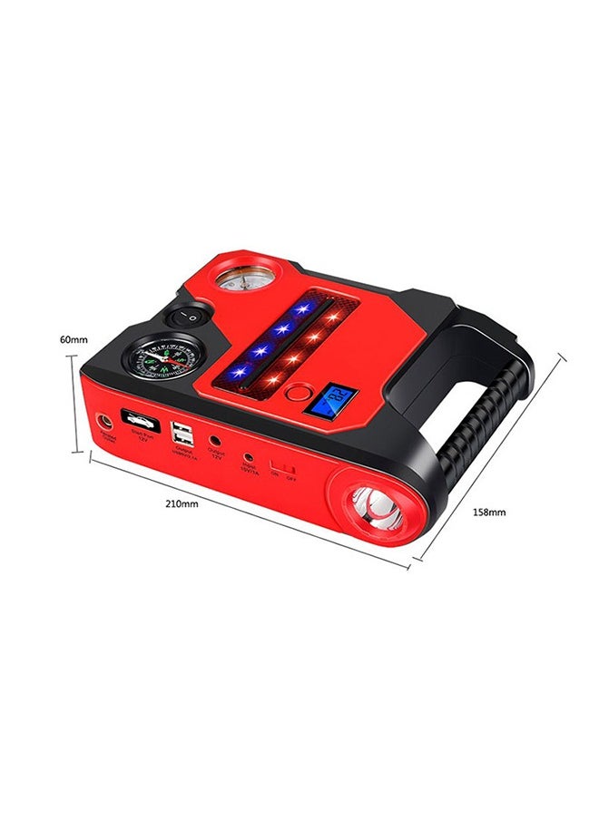 Generic Power Bank 99800 mAh Multi-use with car air blower features 2 USB ports for charging devices  - Image 3