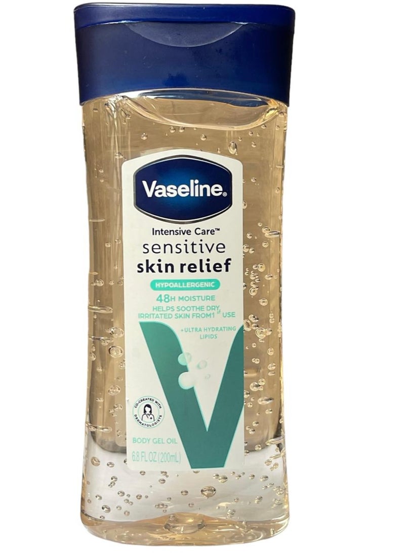 فازلين زيت الجسم للعناية المركزة بالبشرة الحساسة 200 مل - Image 1