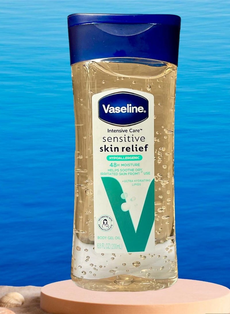 فازلين زيت الجسم للعناية المركزة بالبشرة الحساسة 200 مل - Image 2