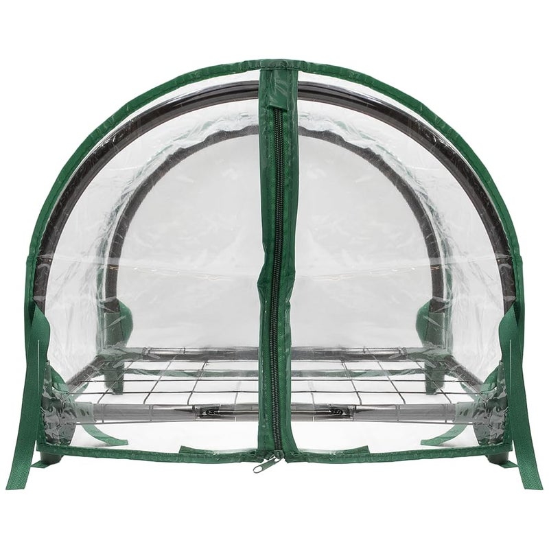 Zenport SH3270-12.5 1-Foot High Balcony Greenhouse for Protected Patio, Mini Clear - Image 1