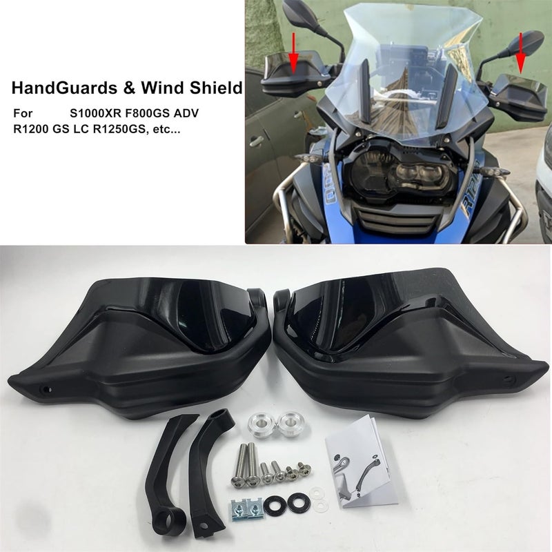QASULER HandGuard Shield for BMW Motorcycles - Image 2