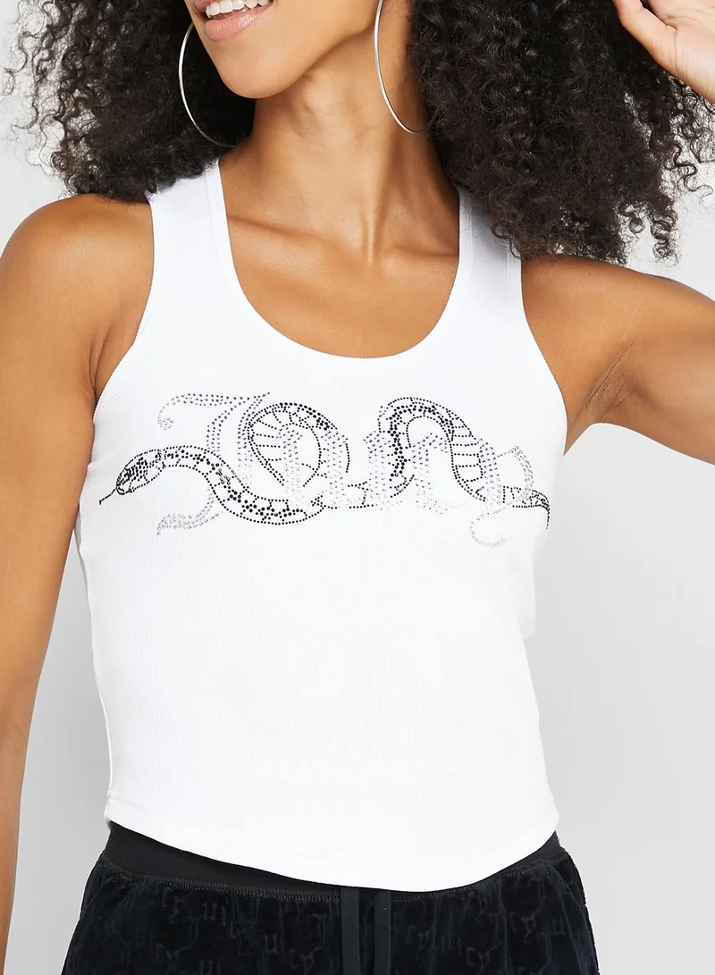 Juicy Couture Snake Print Tank Top