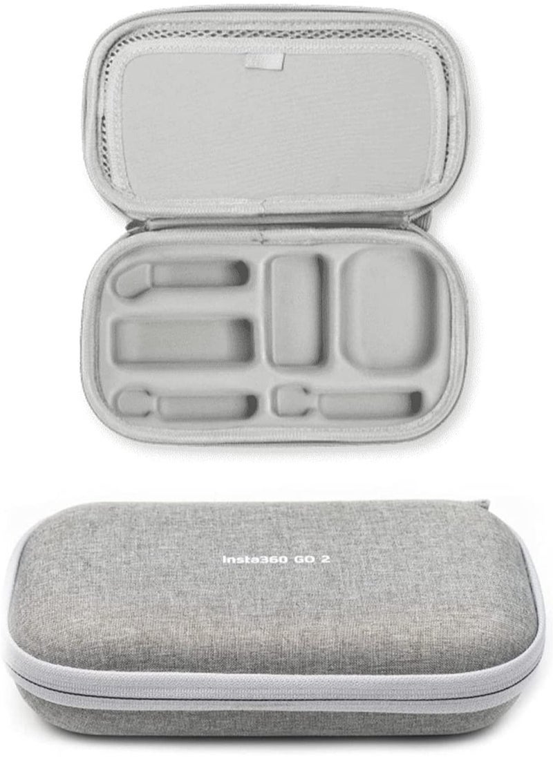 Insta360 Go 2 Travel Carry Case with Moulded Inserts for All Accessories for Convenience and Protection - Grey  - Image 1