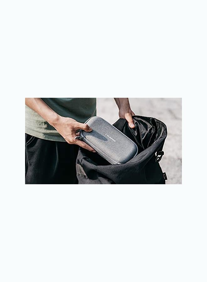 Go 2 Travel Carry Case with Moulded Inserts for All Accessories for Convenience and Protection - Grey