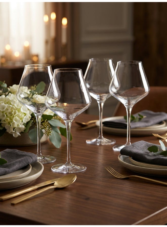 Chef & Sommelier كأس نبيذ Reveal Up Intense مع قاعدة مجموعة 4 × 450 مل للنبيذ، الشمبانيا، العصير، الماء، المشروبات الغازية، المشروبات الكحولية، المشروبات الساخنة - Image 4