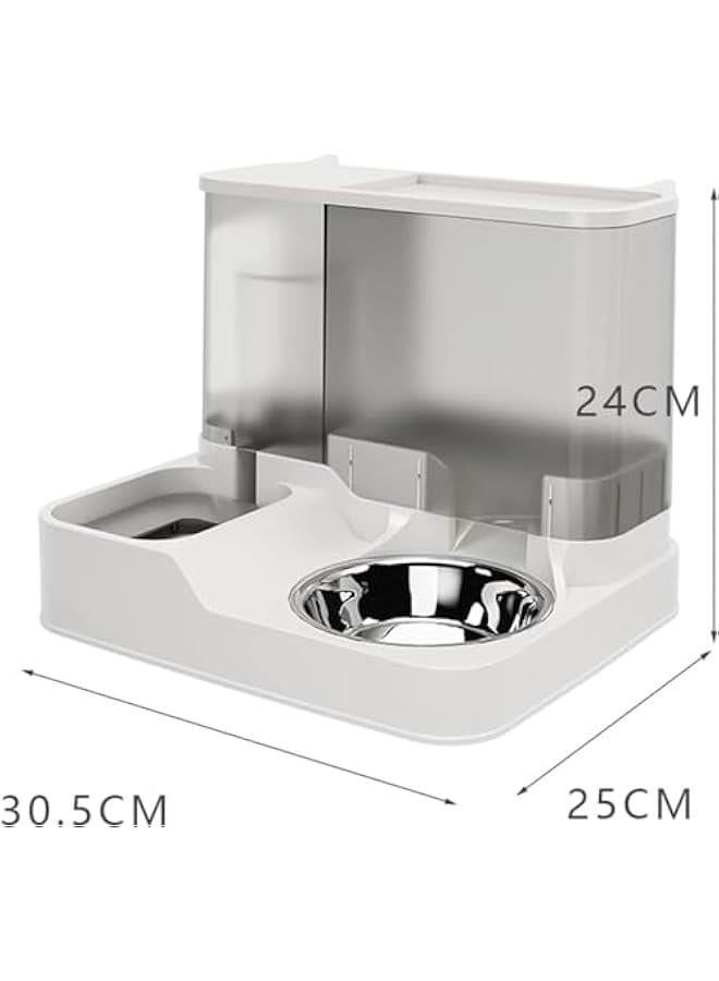 HOOKOR Pets Water Dispenser, Water Bowl for Dogs,Automatic Cat Feeder Self Dispensing,Pet Waterer Automatic Gravity Dog Cat Waterer Travel Supply Feeder and Water Dispense (Black) - Image 5