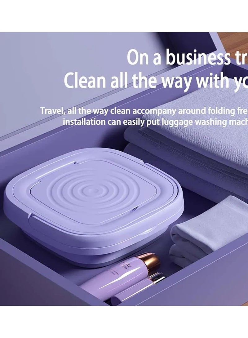 Mini Washing Machine Foldable With Spinning Dry  - Image 5