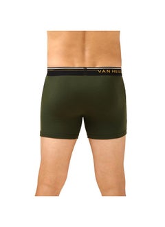 Van Heusen Van Heusen Men's Pure Cotton Classic Trunks (Pack of 2) (IHQEBX1CCD10032_Multi_L_Multicolor  - Image 2