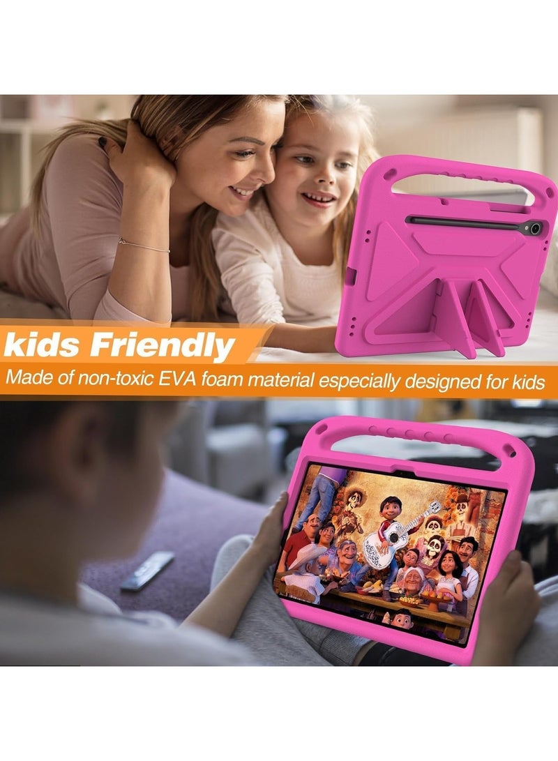 Kids Case Compatible with Samsung Galaxy Tab S9 FE SM-X510/SM-X516 11inch,Light Weight Shock Proof Handle Stand Kids Friendly Protective Cover Case Tablet Slim Cover Shell - Image 3