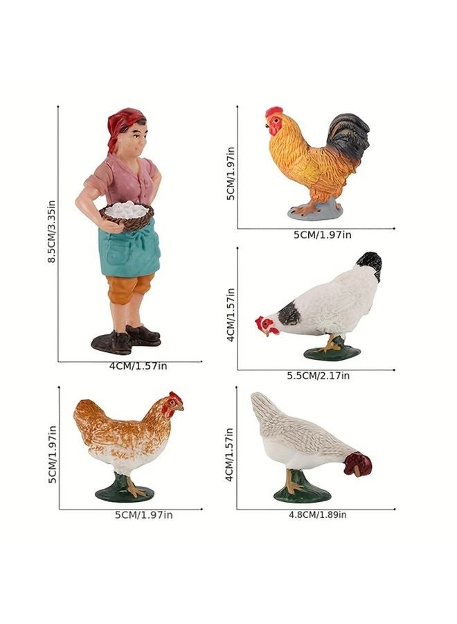 Sheep Group Simulation Farm Combination Set Model - Image 3