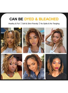 Vlliyava Afro Kinkys Bulk Human Hair for Dreadlocks Extensions, Repair Locs, Twist Braiding 10 Inches Natural Black Afro Kinky Human Hair for Locs 1 Pack 30 Gram (2 Pack)  - Image 5