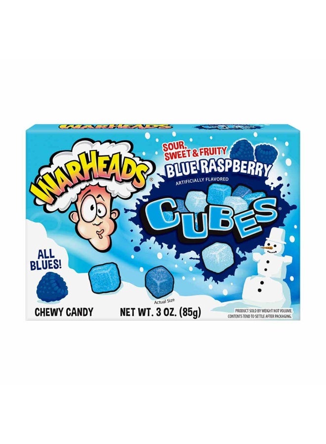 Warheads Blue Raspberry Blizzard Cubes - Image 1