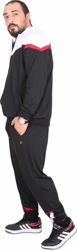 Starbattal Men's Plus Size Tracksuit Piece Mg TK717 Black - Image 3
