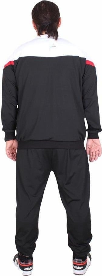 Starbattal Men's Plus Size Tracksuit Piece Mg TK717 Black - Image 4