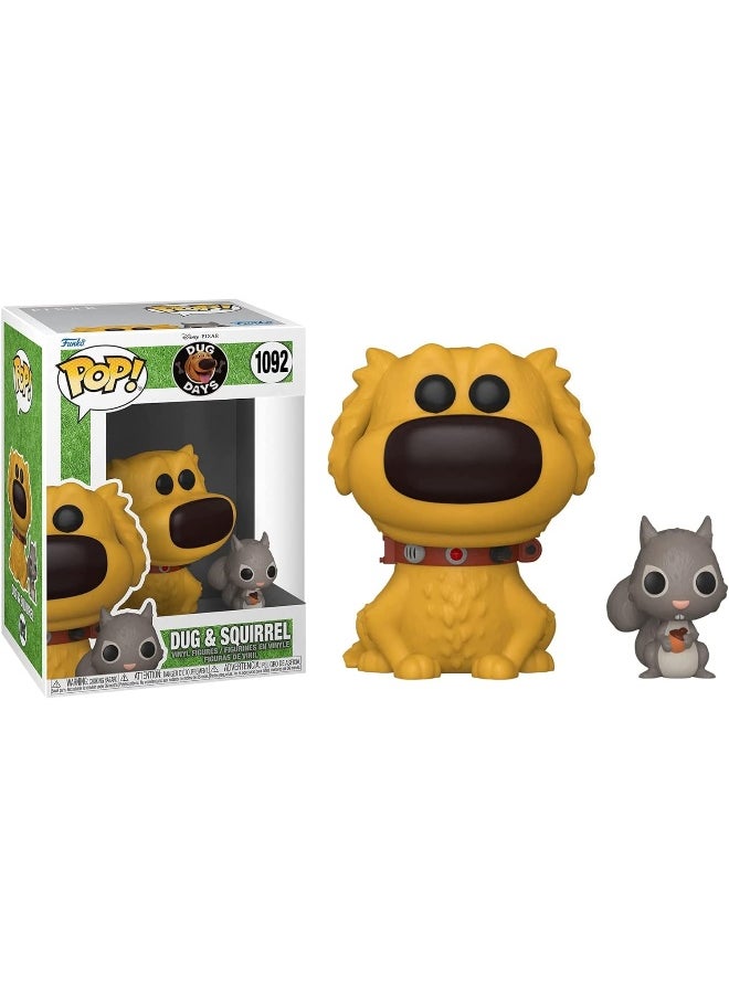 Funko Funko 57384 POP and Buddy: Dug Days- Dug w/Squirrel 