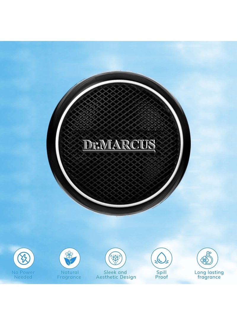 Dr.MARCUS Car Air Freshener Vent Clip Stylish Speaker-Shaped Design, Long-Lasting Natural Fragrance, Compact and Spill-Proof Car Vent Perfume Fresh Cotton  - Image 4
