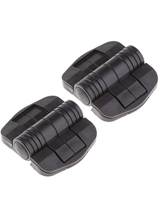 2Pcs 80 Degree Opening Position Control Hinges,Adjustable Torque Hinge,Door Hinges Furniture Equipment Instrument for Home Office Cupboard, Closet, Cabinet, Showcase Doors  - Image 3