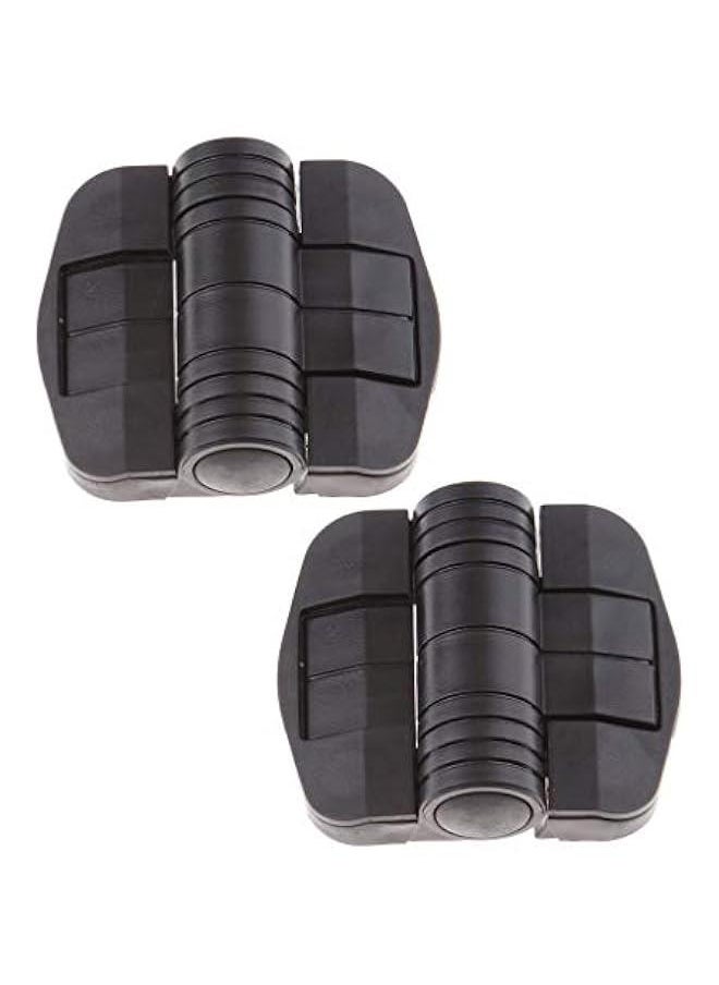 2Pcs 80 Degree Opening Position Control Hinges,Adjustable Torque Hinge,Door Hinges Furniture Equipment Instrument for Home Office Cupboard, Closet, Cabinet, Showcase Doors  - Image 4