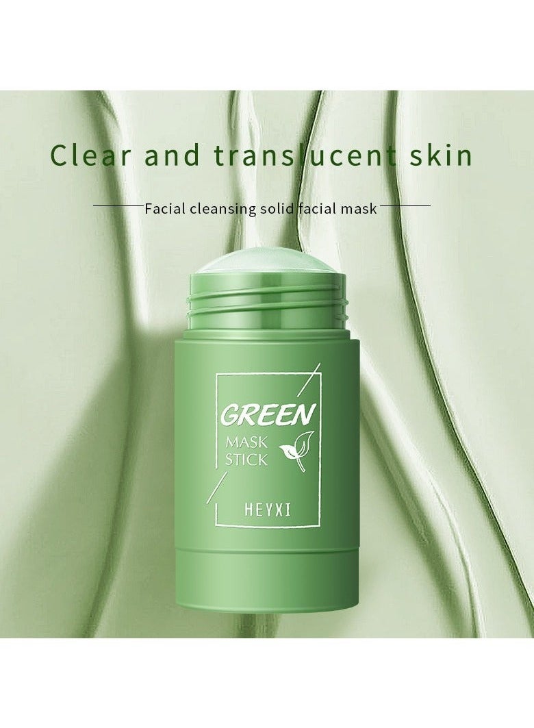 HEYXI Eggplant Purifying Clay Mask Stick - Deep Pore Cleansing & Oil Control, Moisturizing for All Skin Types - Image 3