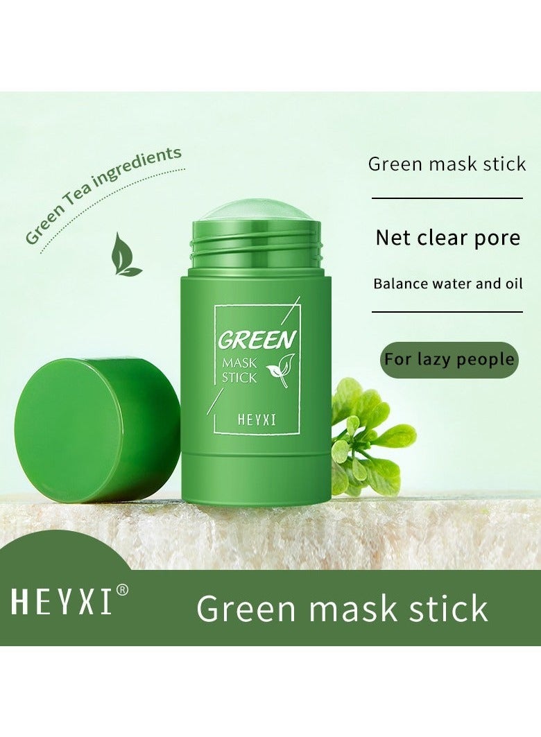 HEYXI Eggplant Purifying Clay Mask Stick - Deep Pore Cleansing & Oil Control, Moisturizing for All Skin Types - Image 4