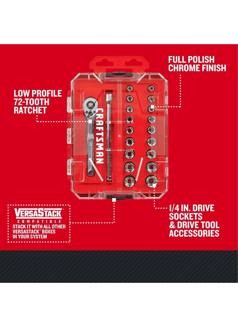CRAFTSMAN CRAFTSMAN Mechanics Tool Set 14 Inch Drive 20 Piece CMMT12108  - Image 2