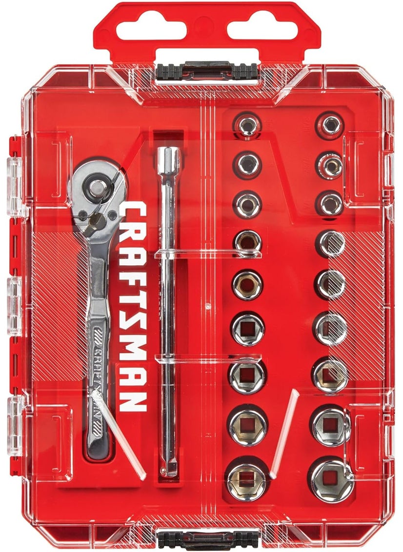 CRAFTSMAN CRAFTSMAN Mechanics Tool Set 14 Inch Drive 20 Piece CMMT12108  - Image 4
