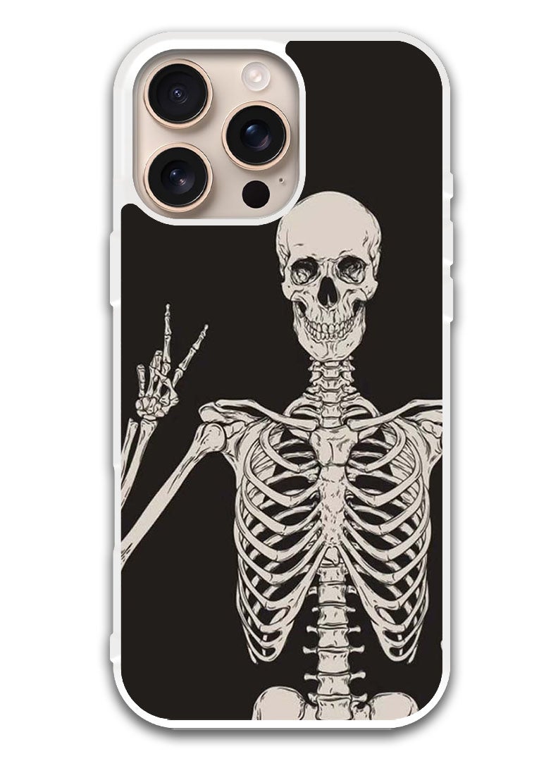 Theodor Protective Case Cover For APPLE IPHONE 16 Pro Victory (White Bumper) - Image 1