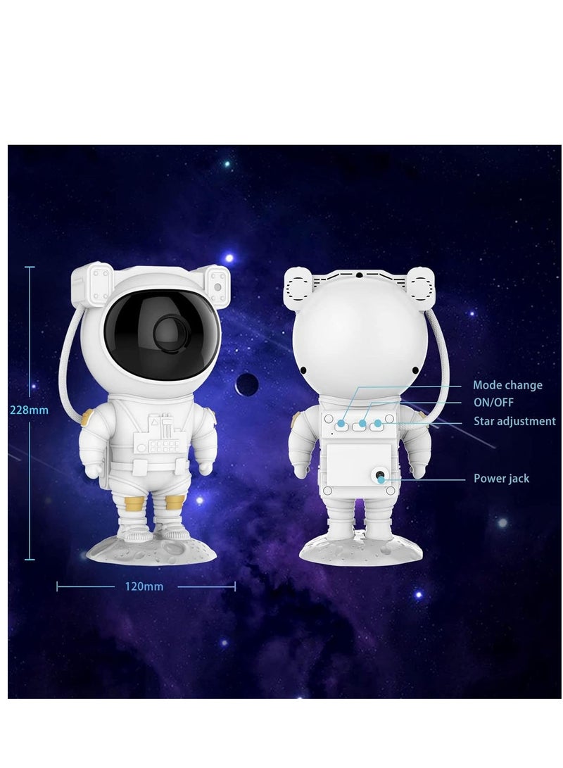 ELTRAZONE Astronaut Star Projector Night Lights, Kids Room Decor Aesthetic,Astronaut Nebula Galaxy Projector Night Light,Remote Control Timing and 360°Rotation Magnetic Head,Lights for Bedroom,Gaming Room Decor - Image 4