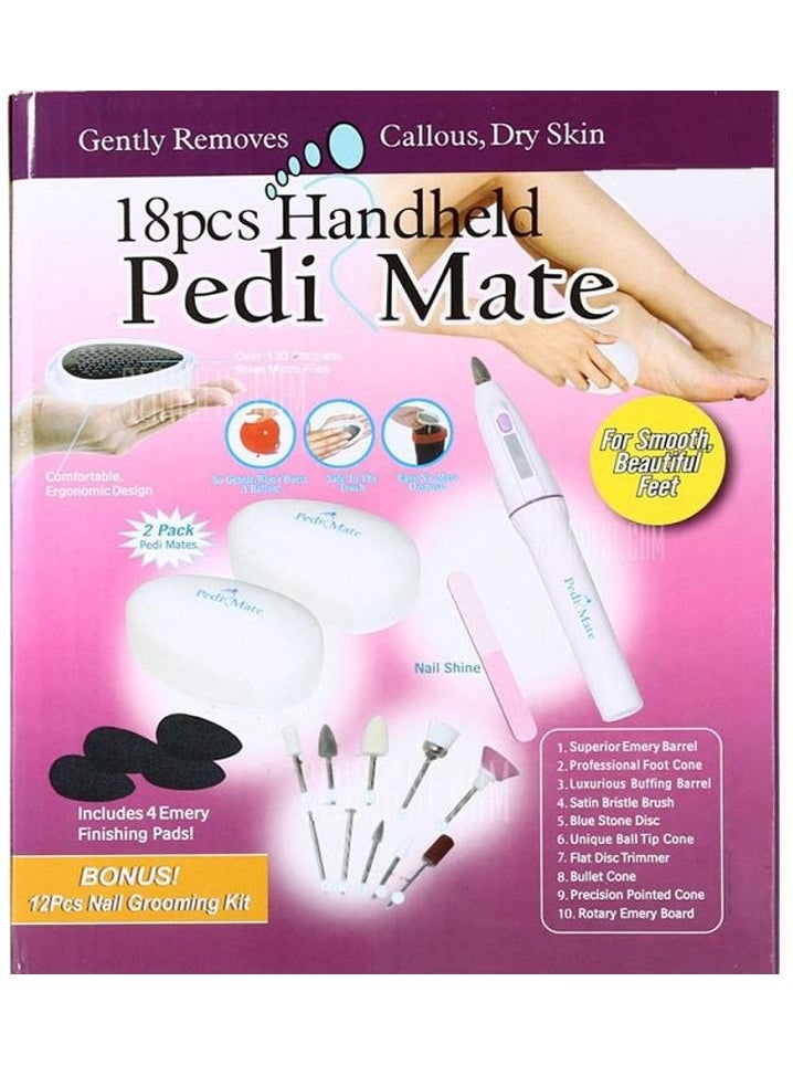 Pedi Mate 18 pcs Handheld Pedi Mate-professional pedicure  - Image 1