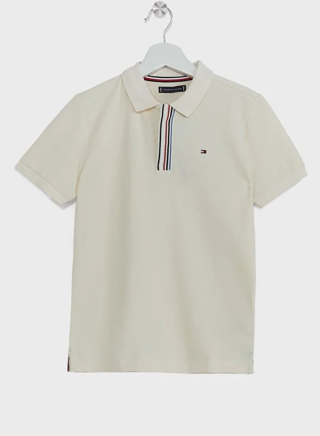 TOMMY HILFIGER Youth Striped Polo