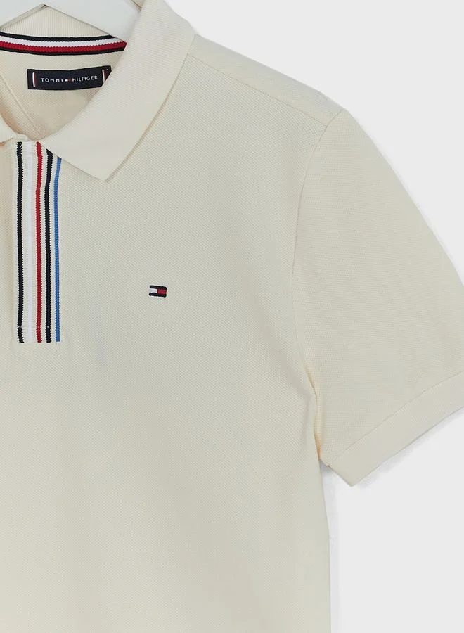 TOMMY HILFIGER Youth Striped Polo