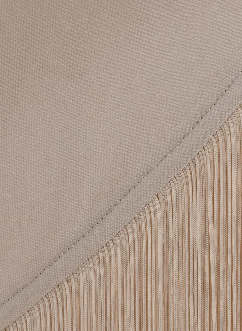 Lichi  Viscose headscarf with long fringe for Women | Best Price UAE