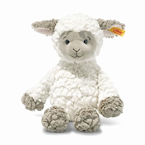 Steiff Lita Lamb Plush Stuffed Animal Toy Friend White 12 - Image 1